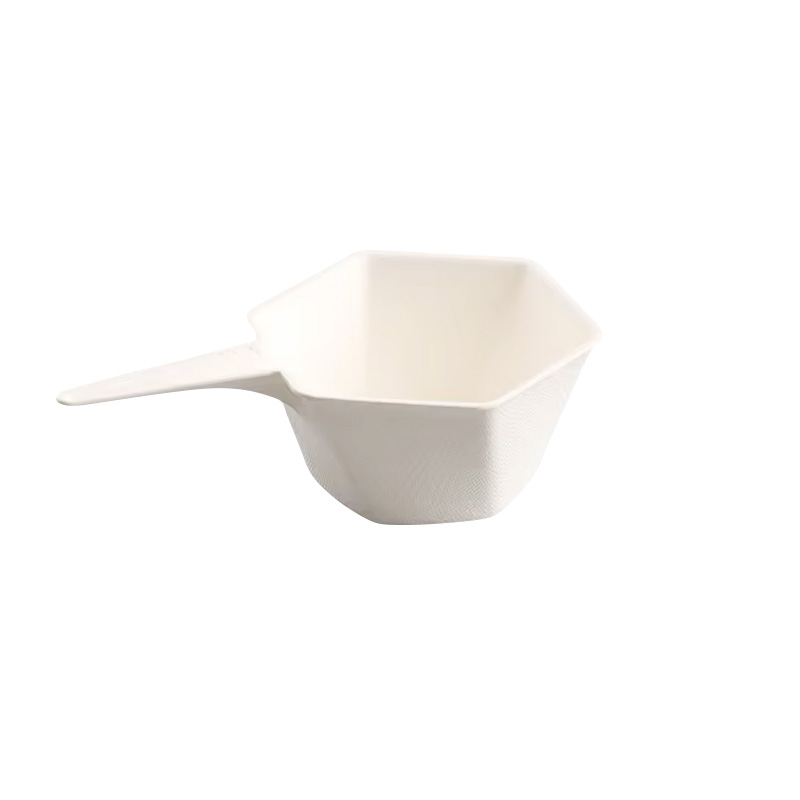 Bagasse Small Deep Hexagonal Pot