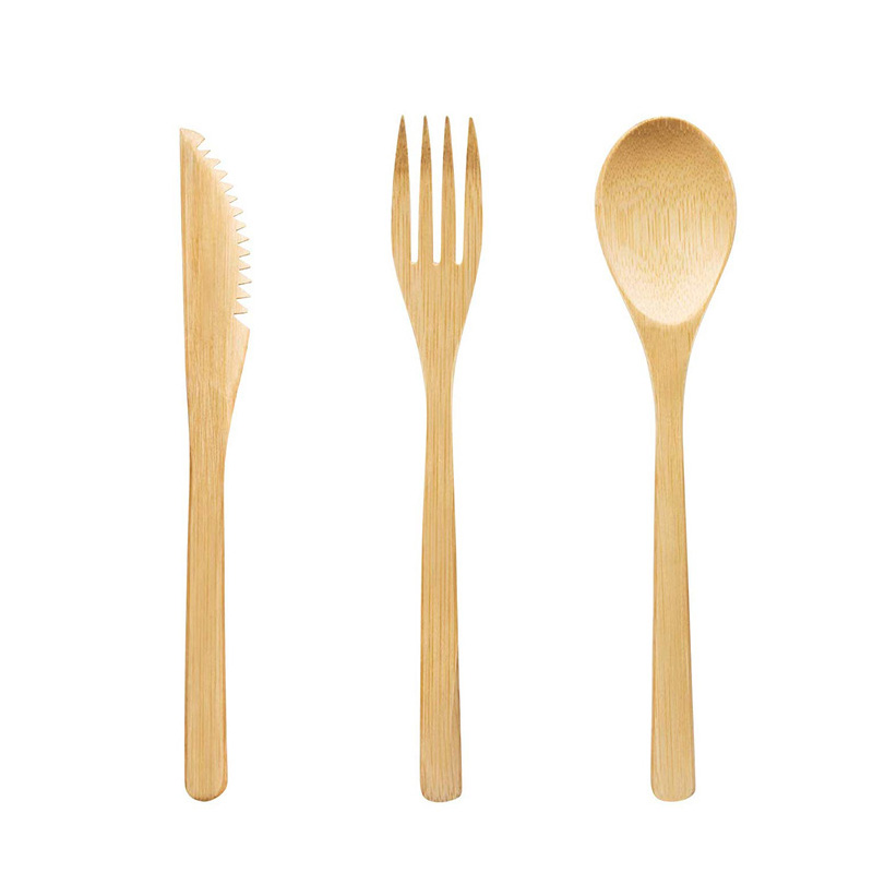 Reusable Bamboo Cutlery Set