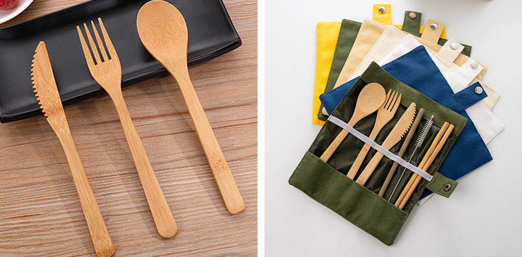 Bamboo Cutlery Set