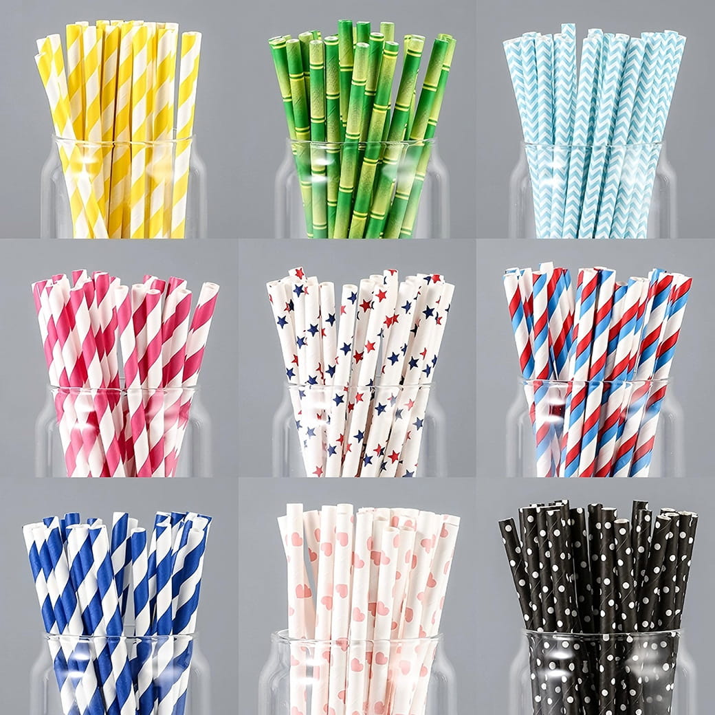 Custom Paper Straws