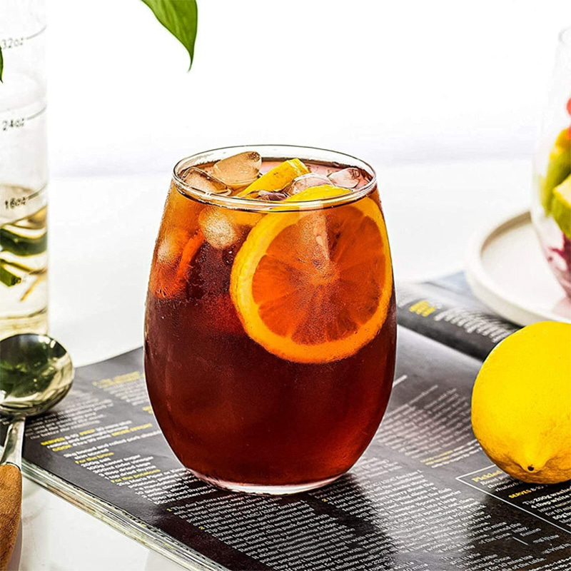 reusable tritan stemless wine glasses